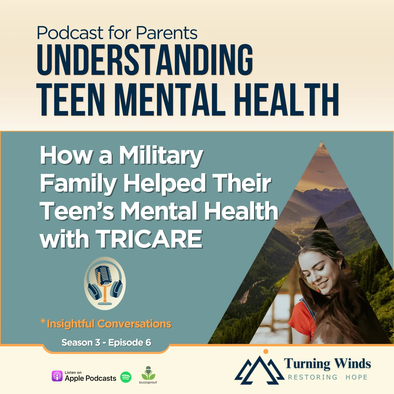 How a military family helped their teen's mental health with TRICARE East and Turning Winds